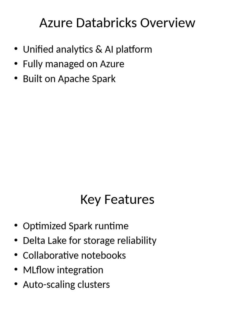 Azure Databricks: Unified Analytics Platform | PDF