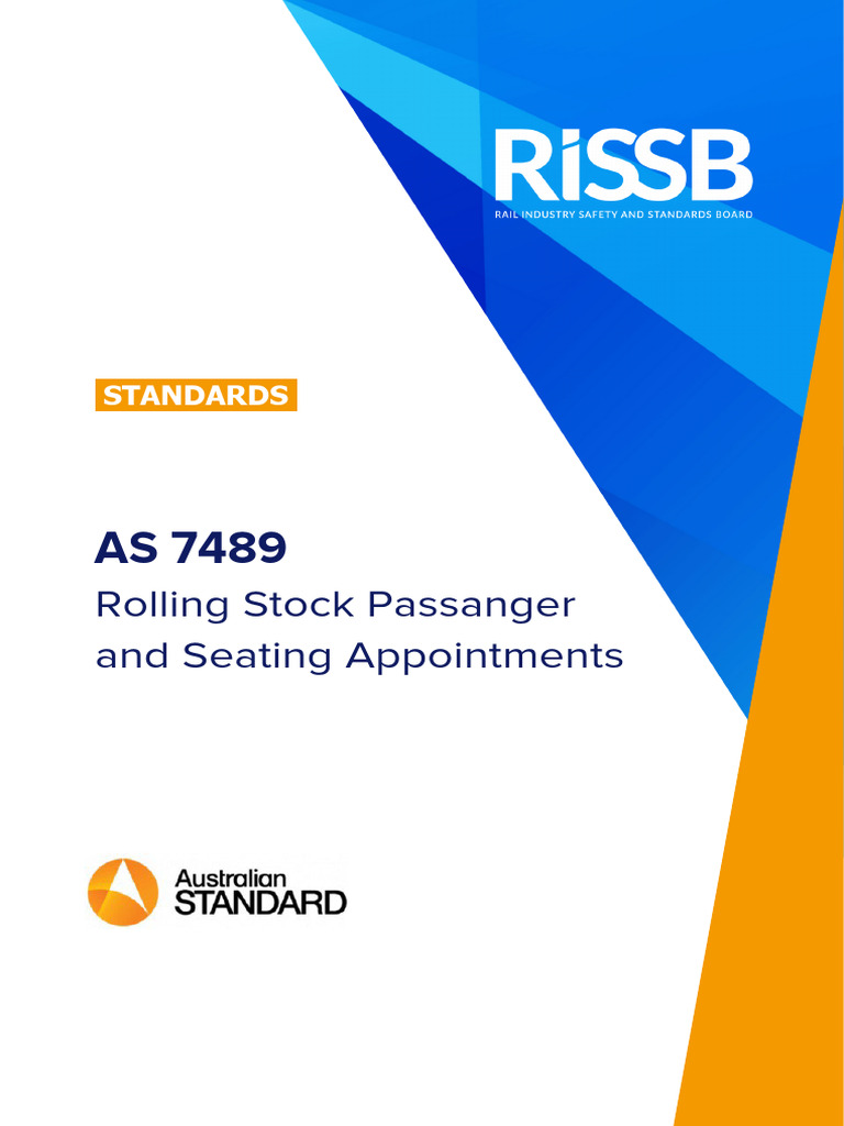AS 7489 - 2024 Seating and Appointments | PDF | Anthropometry ...