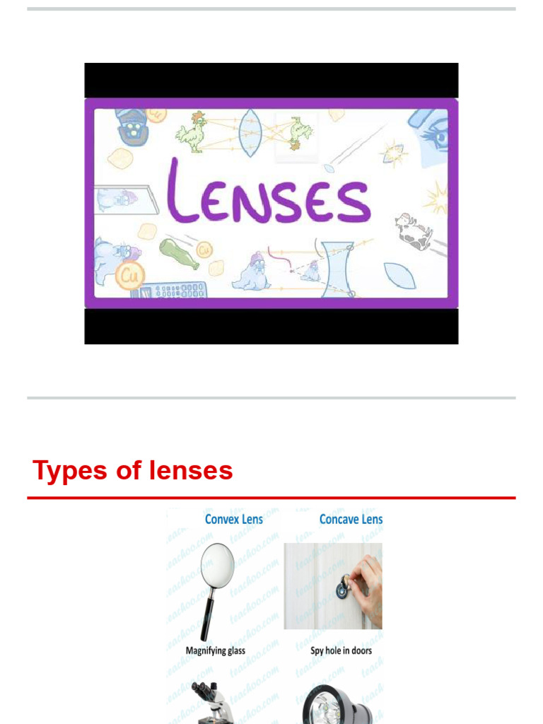 Understanding Convex Lens Ray Diagrams | PDF