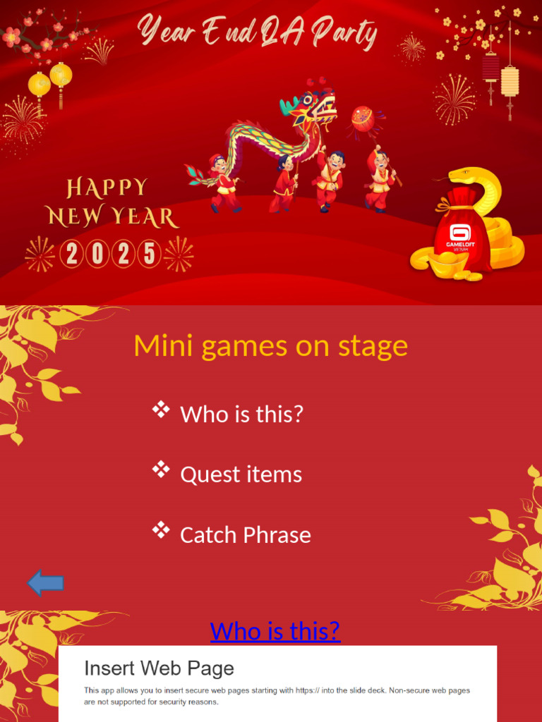 Mini Games On Stage | PDF
