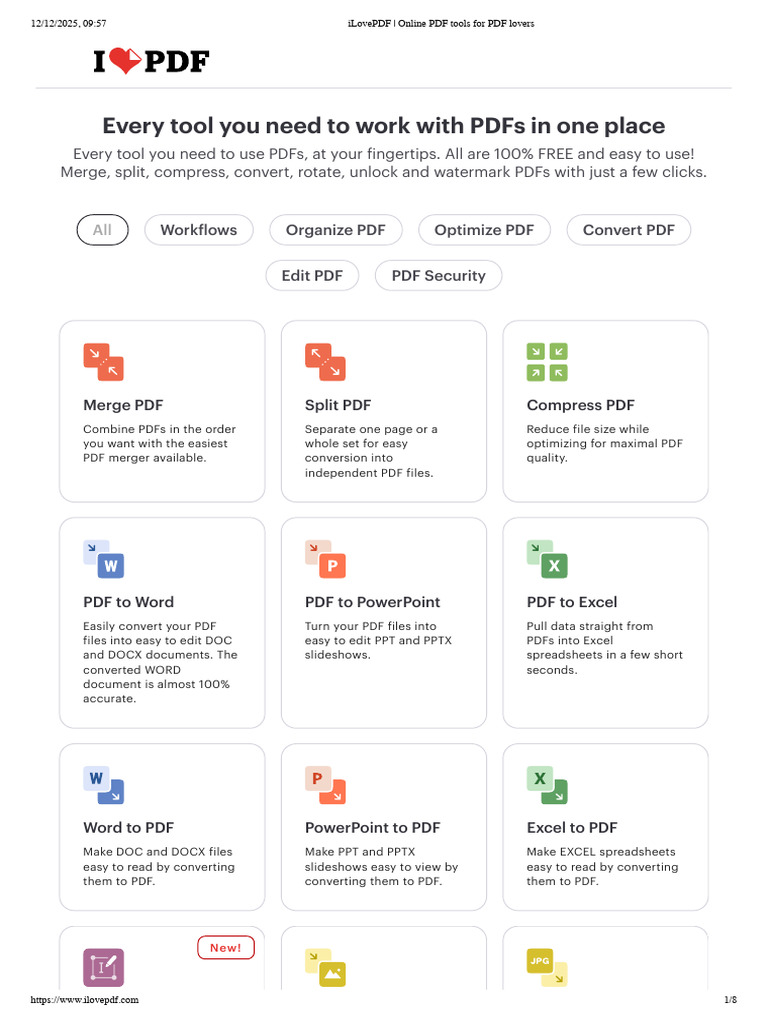 Free Online PDF Tools and Editor | PDF | Software | Computing