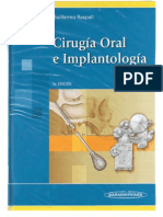 cirugía oral e implantología, guillermo raspall, 2ªed