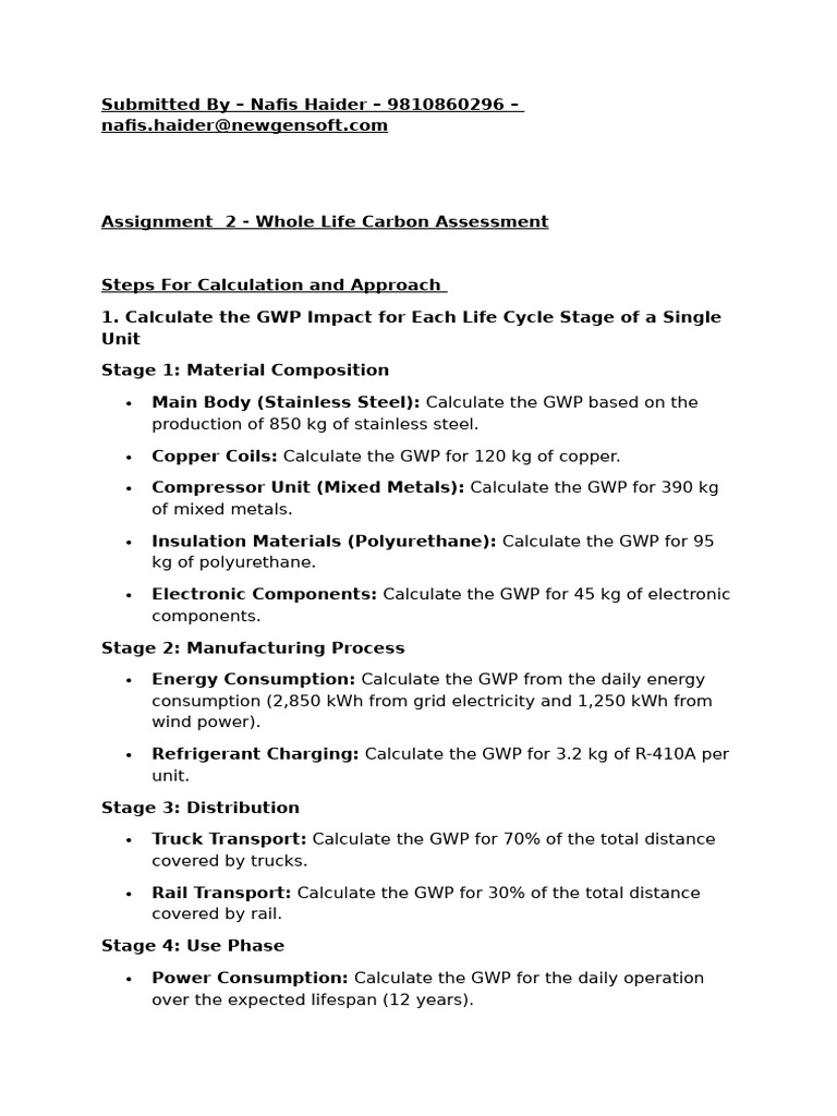 Whole Life Carbon Assessment Guide | PDF | Climate Change
