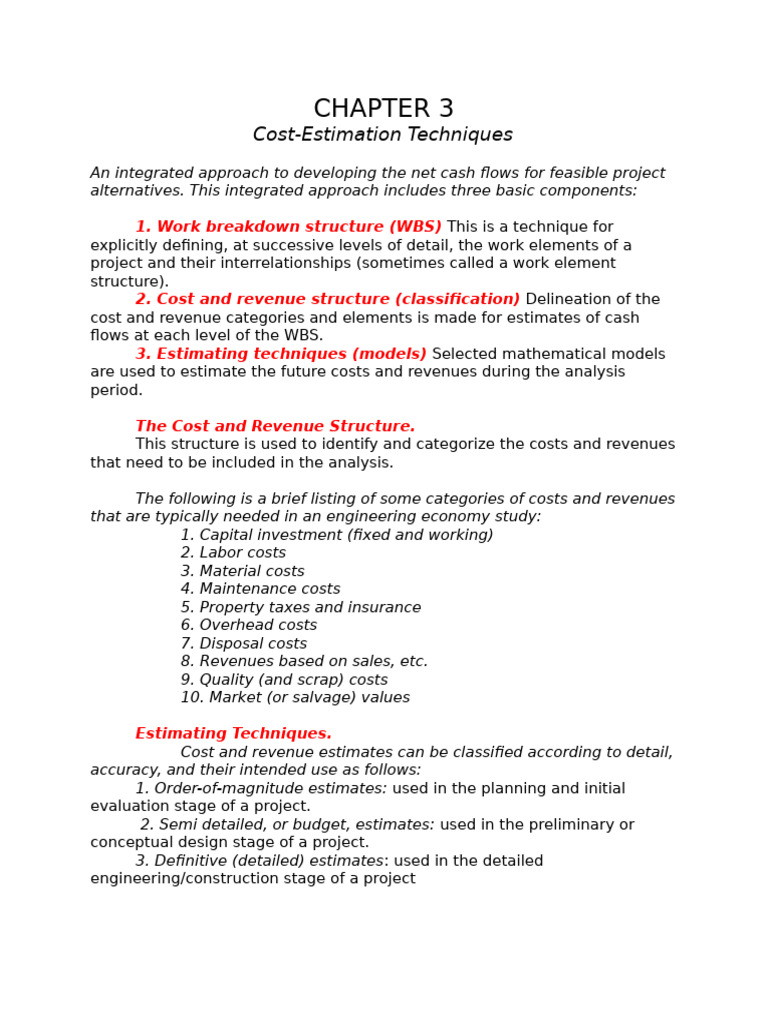 Engineering Economy Chapter 3 | PDF | Cost | Revenue