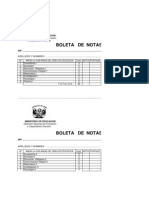 Boleta Notas