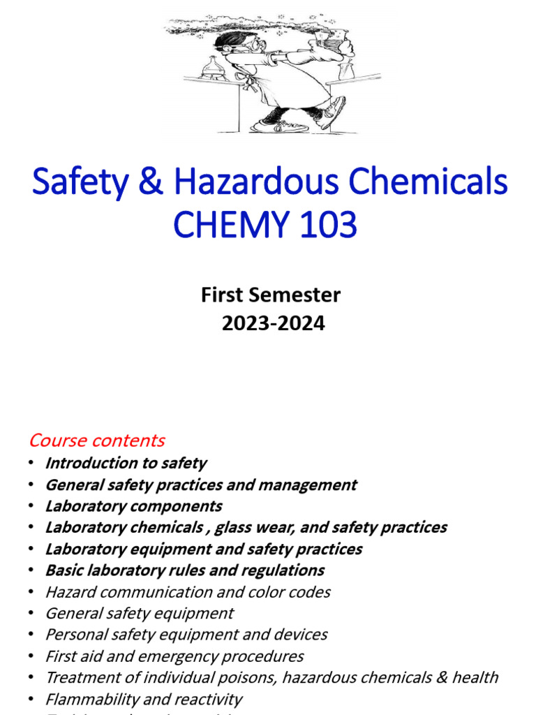 Laboratory Safety and Hazard Management | PDF | Laboratories | Glasses