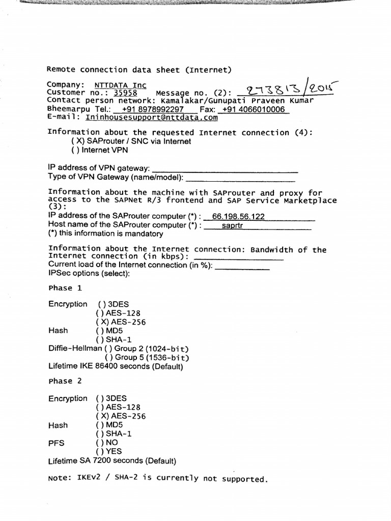 Router Form | PDF