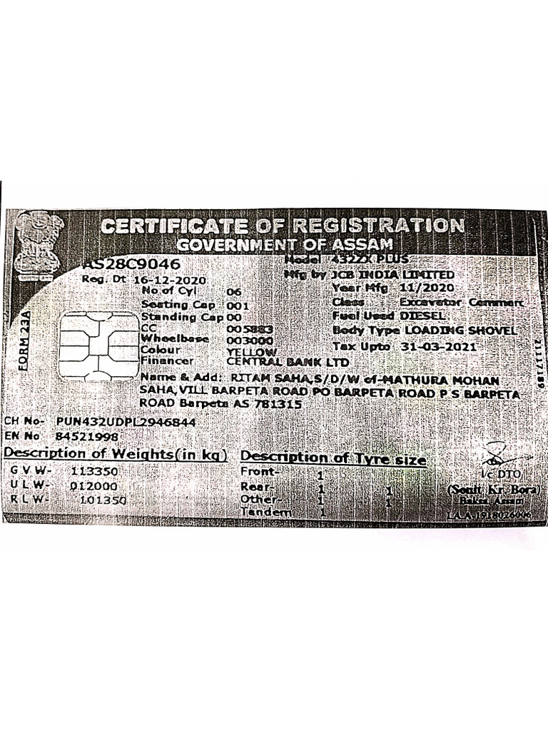 JCB Ritam Saha | PDF