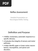 Reflex Grading Scale and Interpretation | PDF