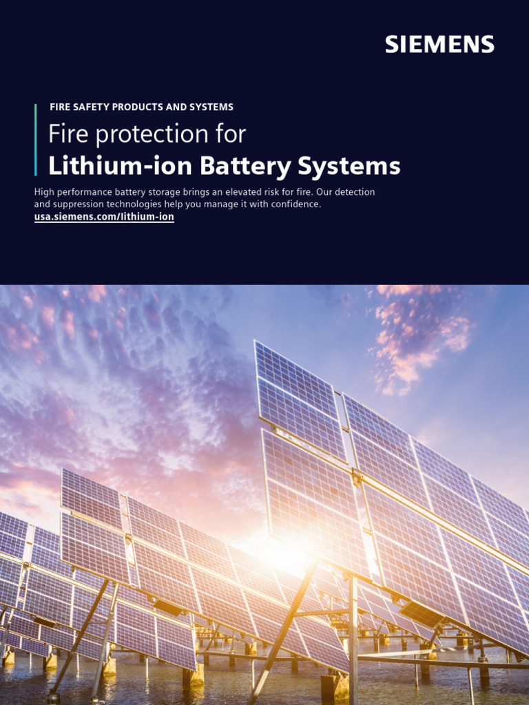 Fire Safety for Lithium-ion Batteries | PDF | Lithium Ion Battery | Smoke