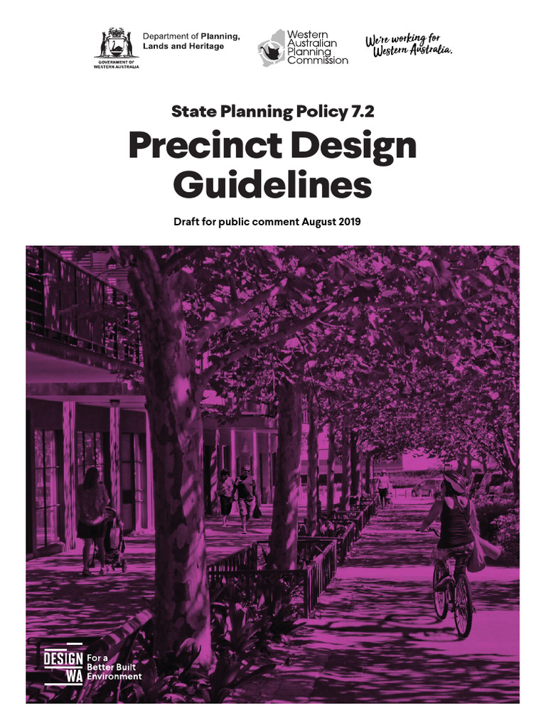 WA Precinct Design Guidelines 2019 | PDF | Cost Of Living | Policy