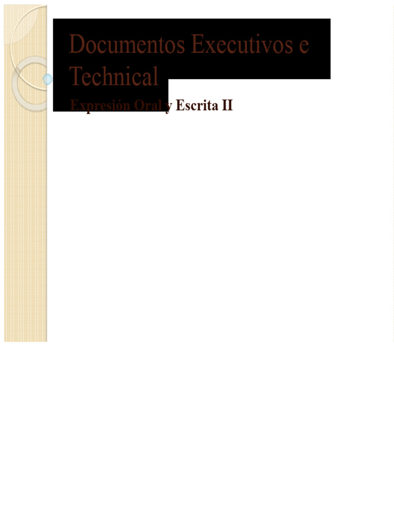 Modelos de Documentos Executivos e Técnicos | PDF