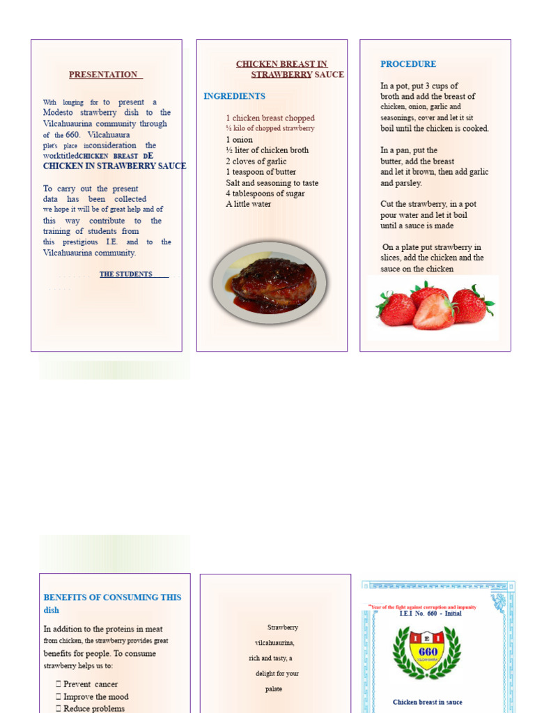 Triptych-Legends of Huacho | PDF | Garlic | Cuisine
