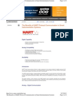 The Benefits of HART Protocol Communication in Smart Instrumentation Systems