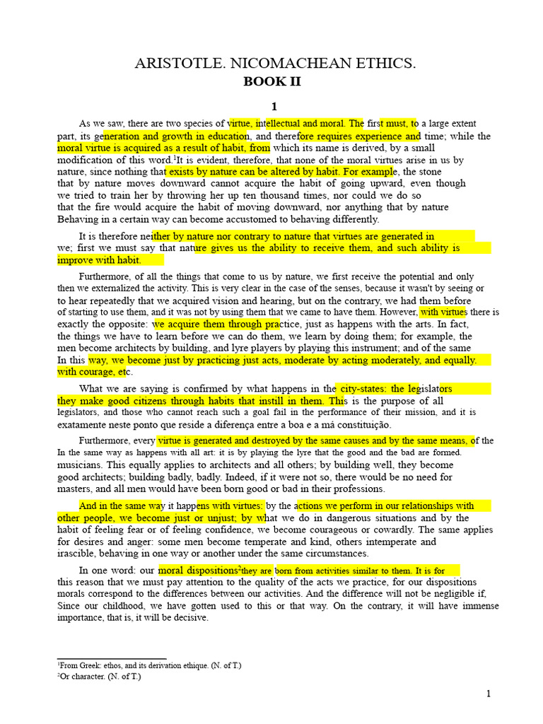 Understanding Aristotle's Moral Virtues | PDF | Virtue