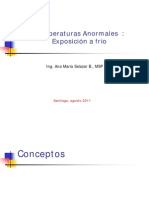 DHO. Temperaturas Anormales (Frío) Ambiente