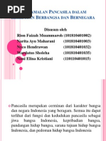 Pengamalan Pancasila Dalam Kehidupan Berbangsa Dan Bernegara