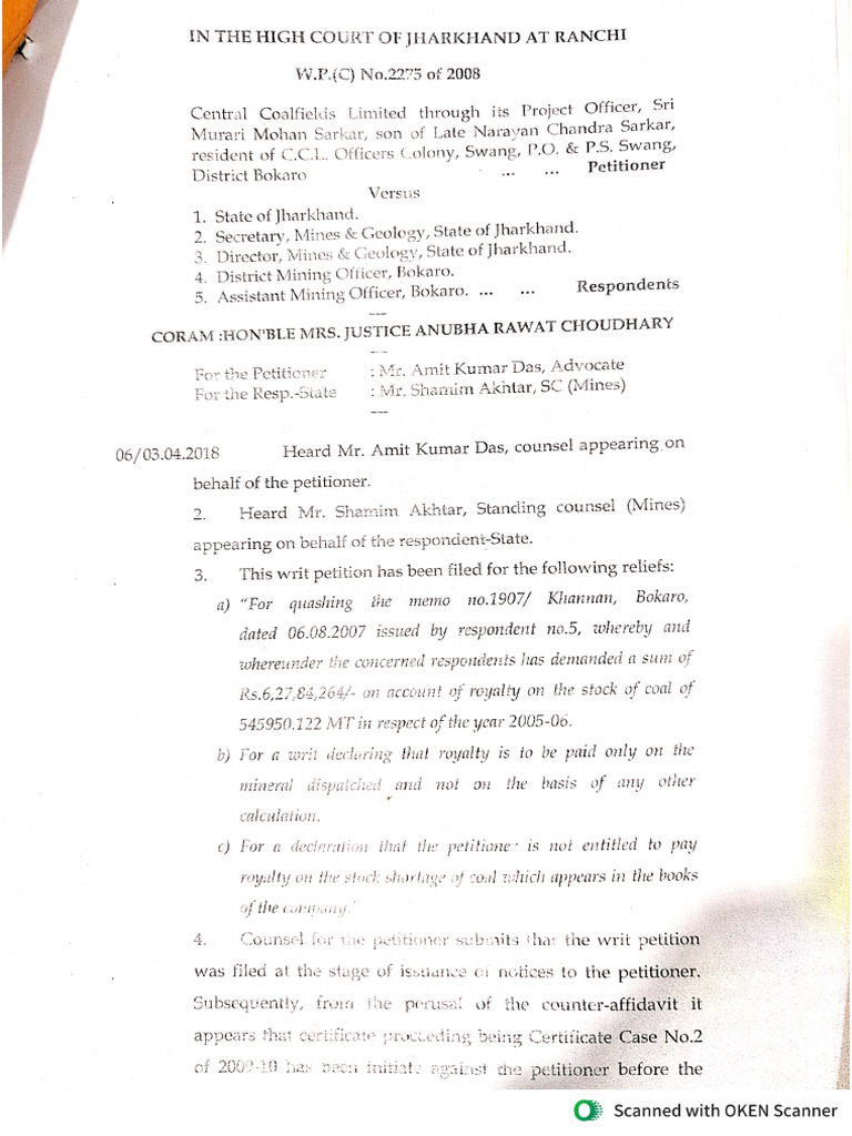 High Court Order | PDF