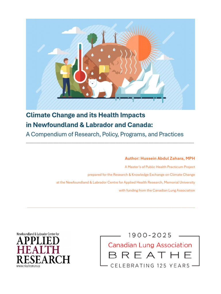 Climate Change and Health Compendium 2025 | PDF | Climate Change ...