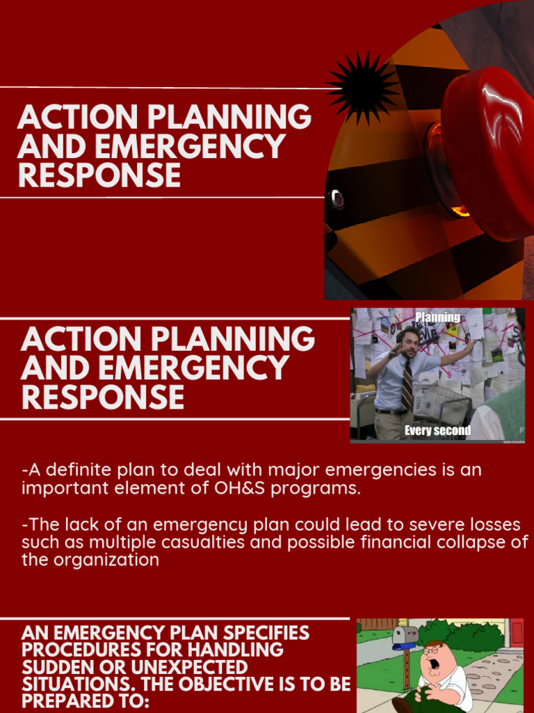 Action Planning and Emergency | PDF | Hazards | Waste