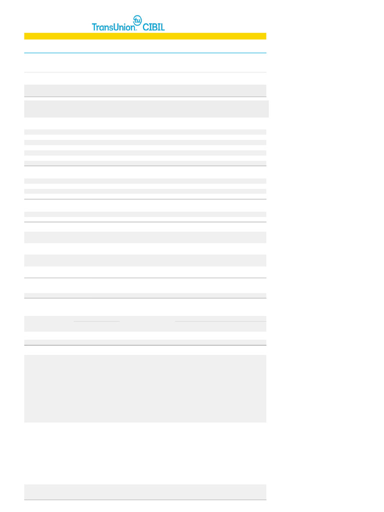 Consumer Credit Report Summary | PDF | Interest | Loans