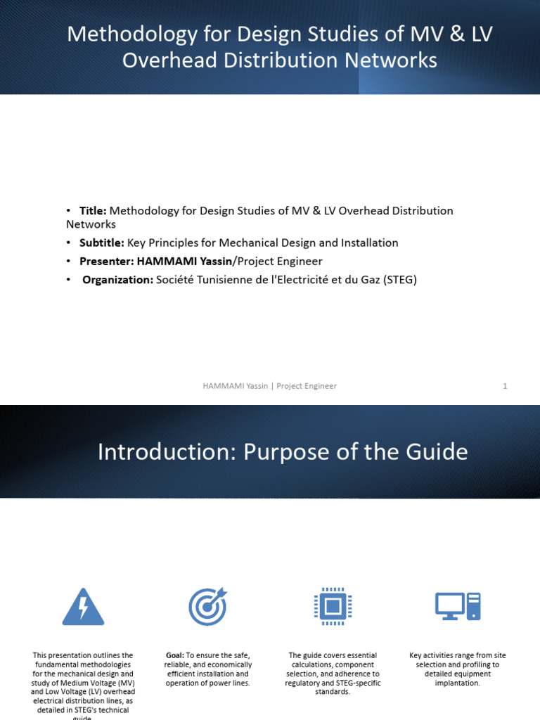 MV & LV Overhead Line Design Guide | PDF | Electricity
