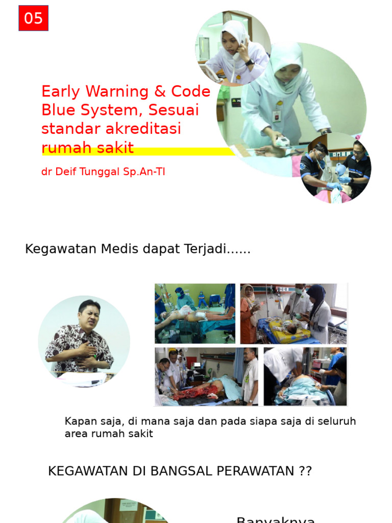 Sistem EWS dan Code Blue untuk Keselamatan Pasien | PDF