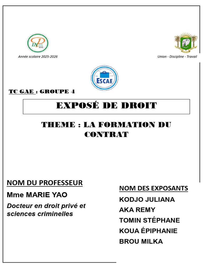 Conditions et Sanctions du Contrat | PDF | Justice | Crime et violence