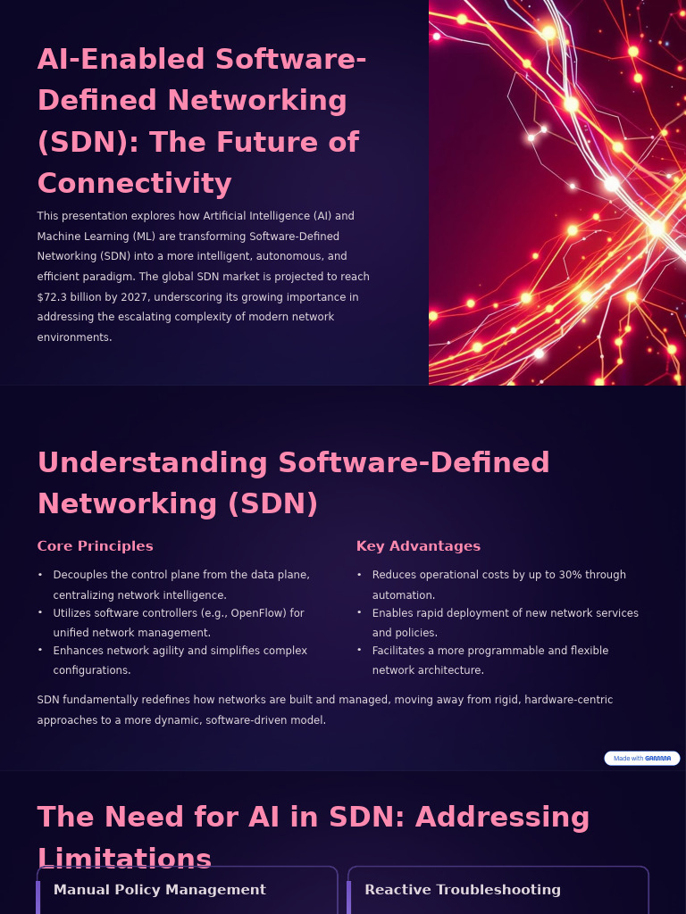 AI-Driven Software-Defined Networking | PDF | Artificial Intelligence ...