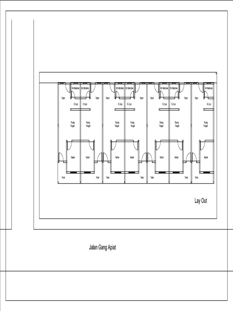 Desain Layout Kamar dan Ruang Fungsional | PDF