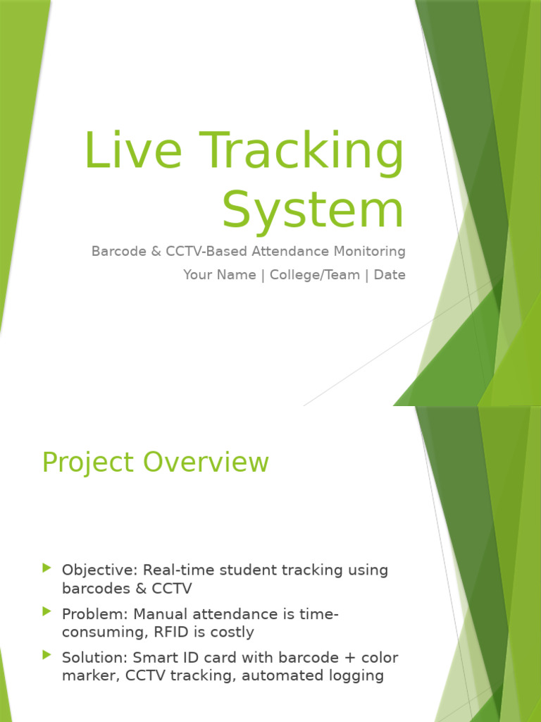 Real-Time Student Attendance Tracking | PDF