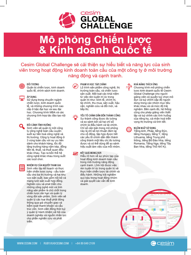 Cesim Global Challenge | PDF