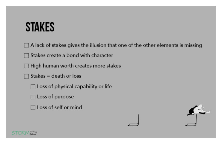 Importance of Stakes in Storytelling | PDF