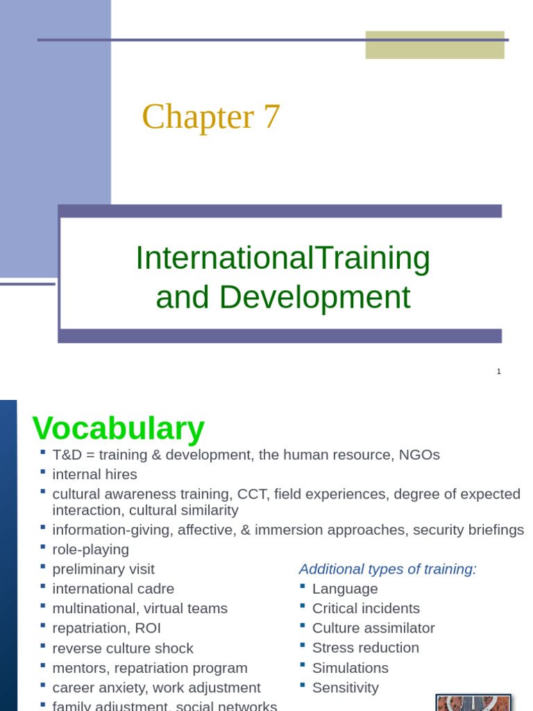 International Training & Development Strategies | PDF | Learning ...