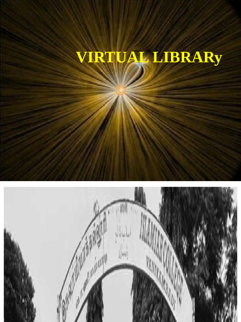 Digital Vs Virtual Library | PDF