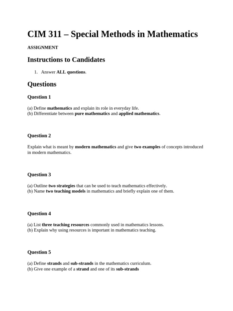 Cim 311-Cat | PDF
