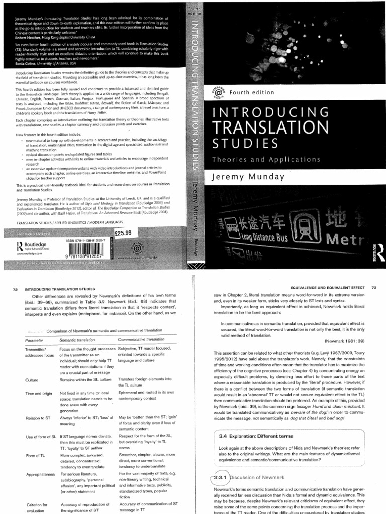 introducing translation studies | PDF