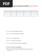 Secure Passwords and SSH Setup Guide | PDF | Command Line Interface ...