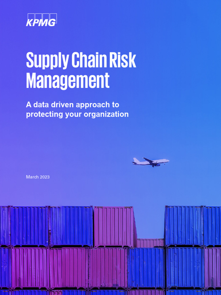 Data-Driven Supply Chain Risk Management | PDF | Risk Management ...