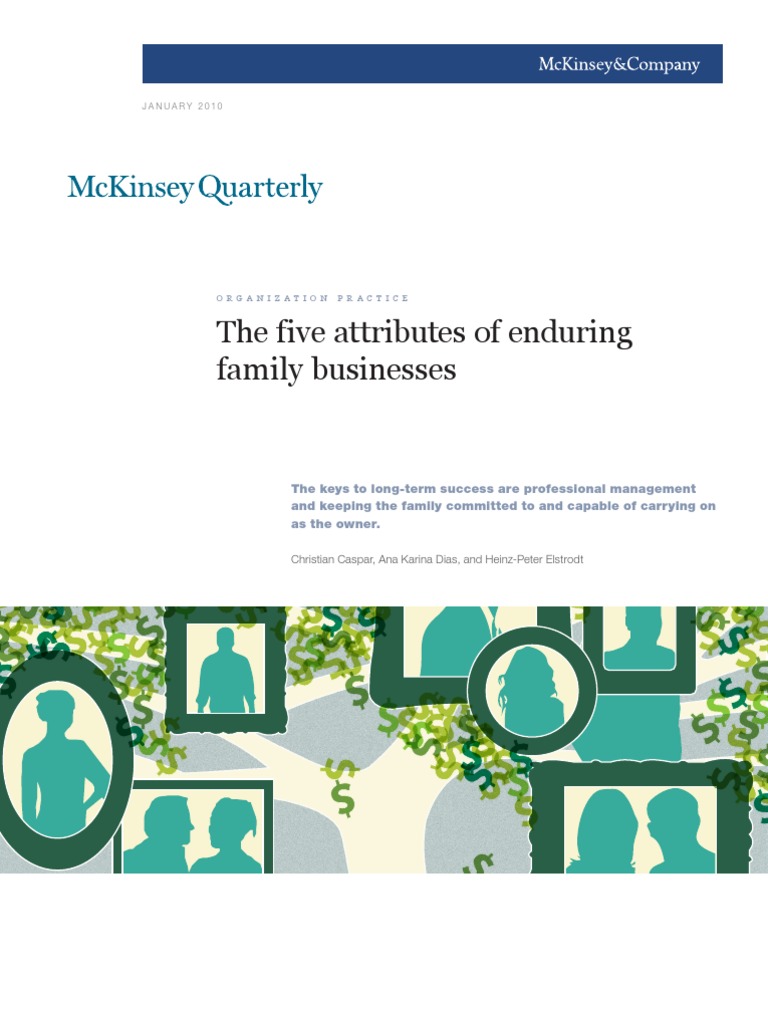 The Five Attributes of Enduring Family Businesses | PDF