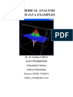 M Turhan Numerical Analysis With Java Examples