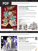 Novedades Milky Way Diciembre 2025