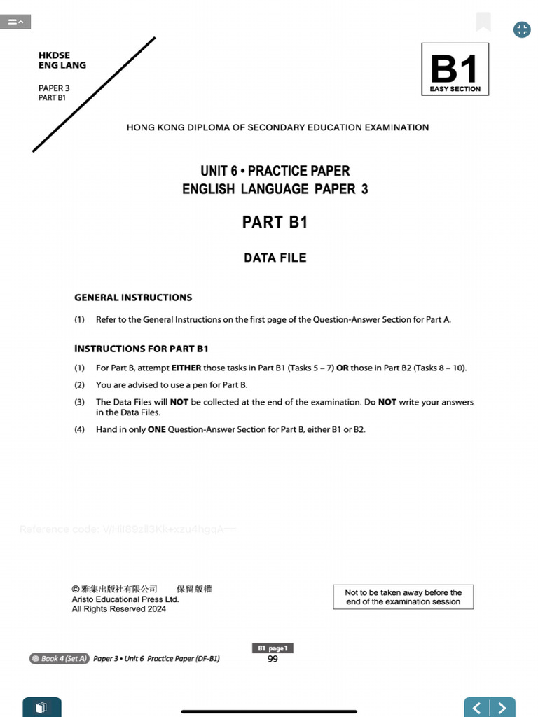 LB U6 DataFile B1 | PDF