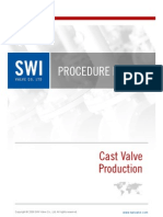 Procedure Manual: Cast Valve Production
