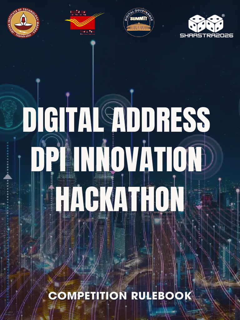 Digital Address Hackathon Rulebook | PDF | Verification And Validation ...