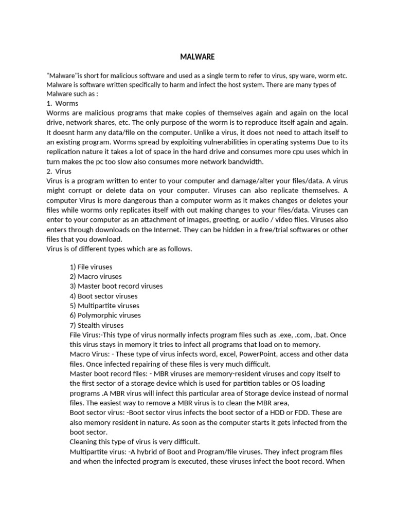 MALWARE-Task 2_Tita Rahayu | PDF | Computer Virus | Malware