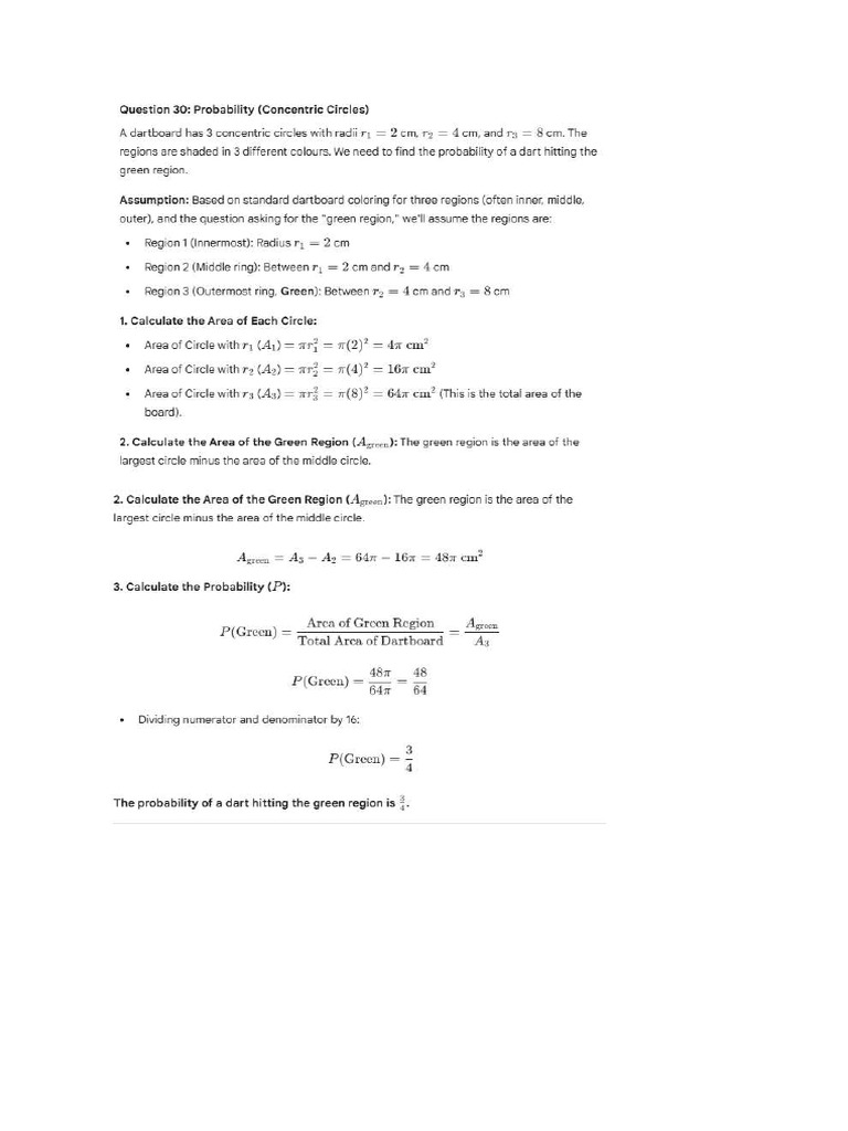 Maths Answers | PDF