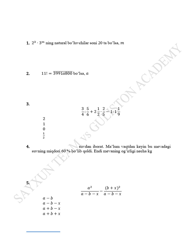 MOCK17 | PDF | Chess Theory | Chess
