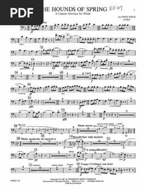2nd Trombone - Hounds of Spring | PDF