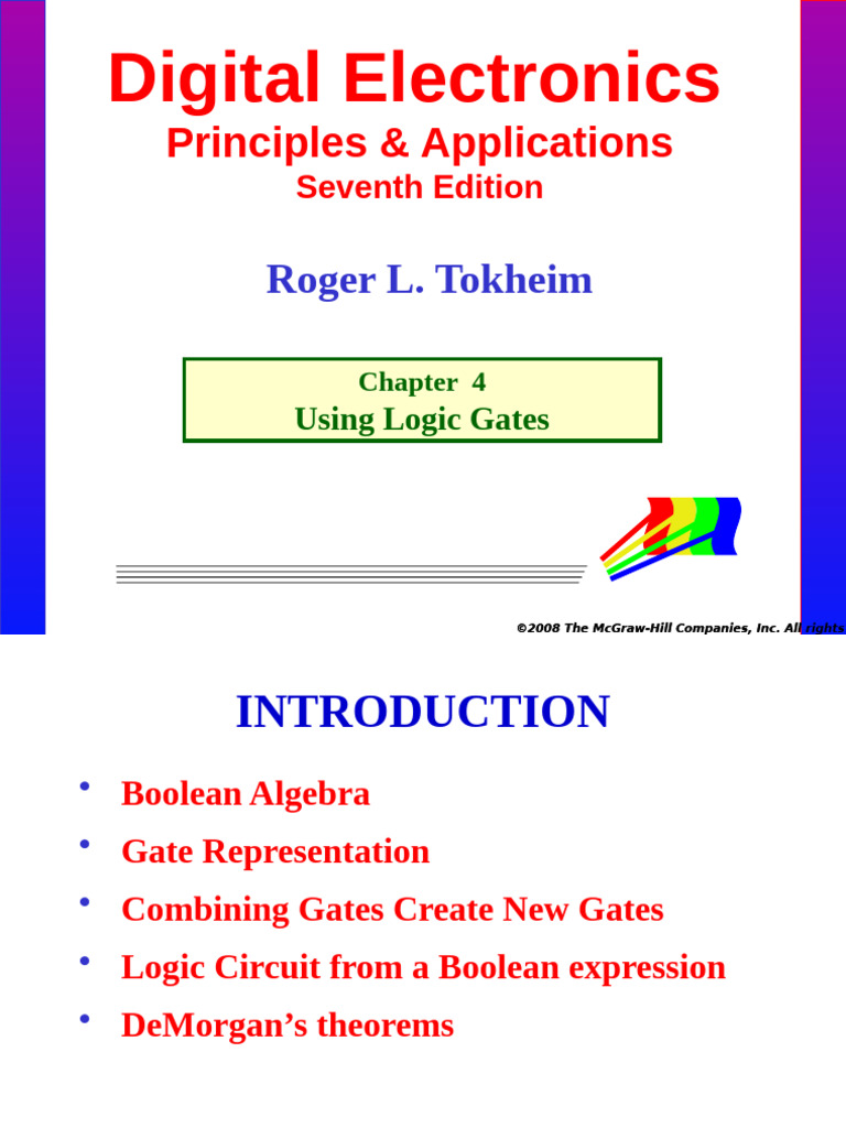 4.0 - Boolean Algebra | PDF | Logic Gate | Boolean Algebra